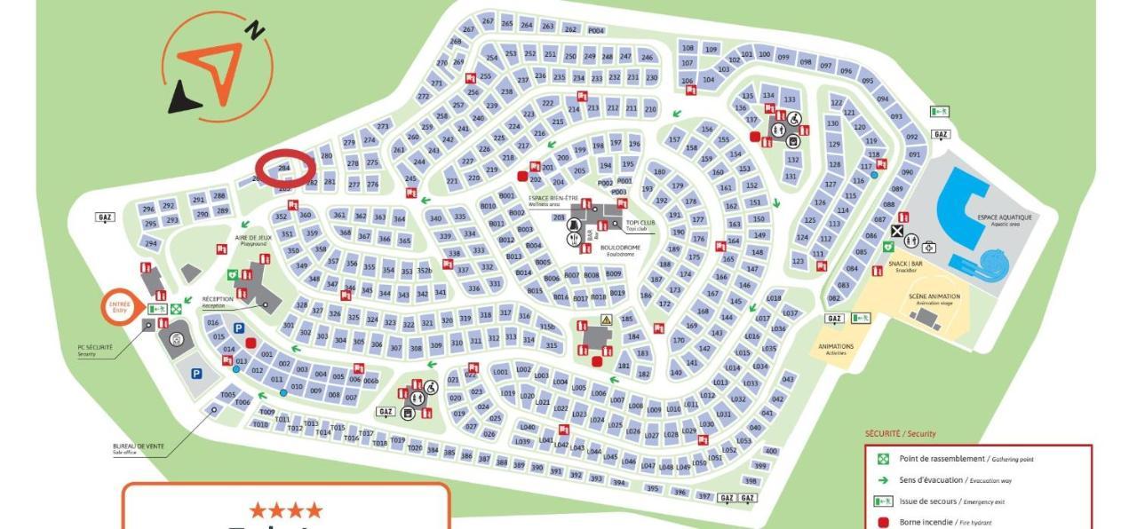 Mobilhome De Charlotte - La Falaise 4 Etoiles